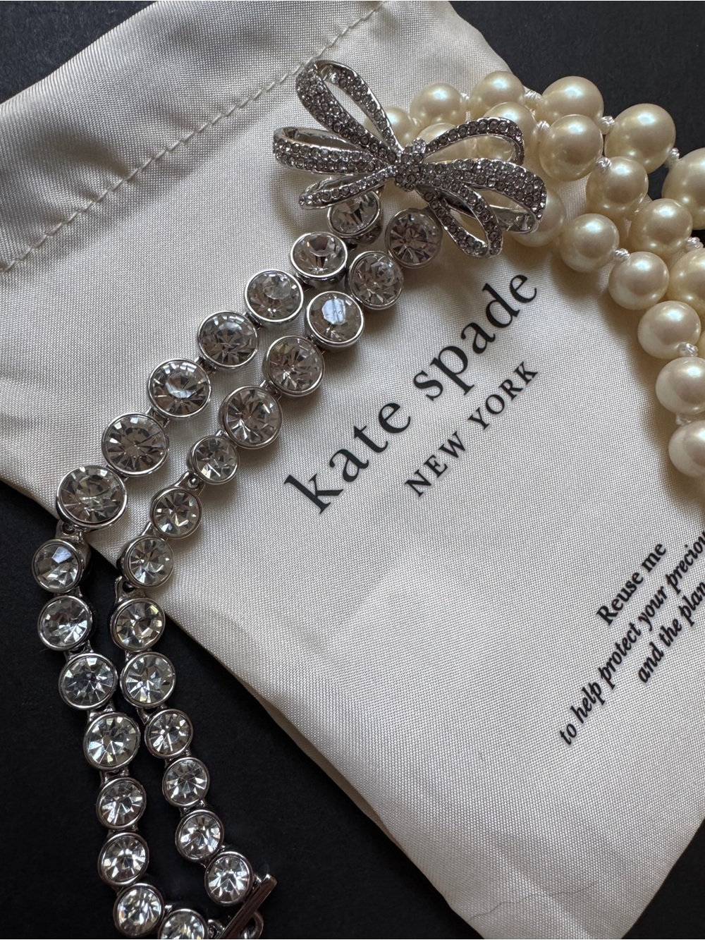 KATE SPADE Pearly Glow statement necklace - Picture 6 of 9